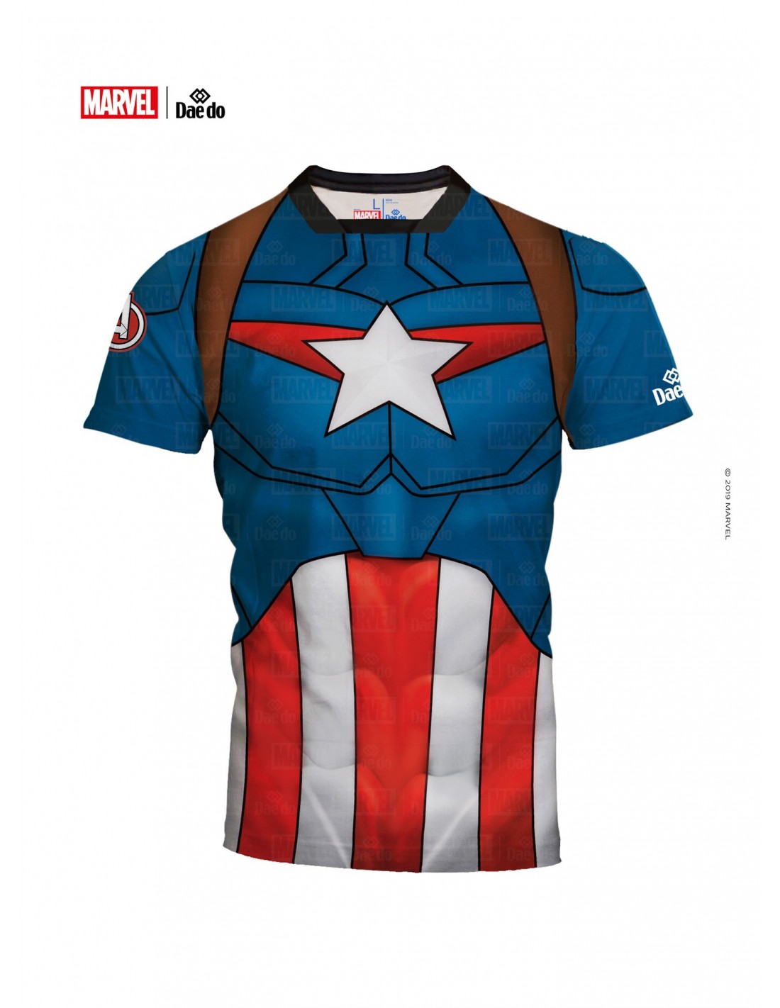 Captain America full print T- shirt - BaltCombat